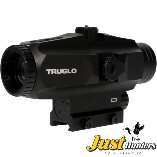 TRUGLO Prism PR3 3x32mm 3X Magnification Illuminated 6-MOA CQB Circle Red-Dot Sight