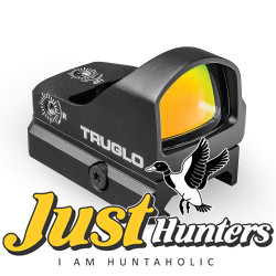 TRUGLO Tru-Tec Micro 23mm x 17mm Lightweight Compact Parallax Free Waterproof Fogproof Shock Resistant Aluminum Adjustable Idle Auto-Off 4 Post Mount Red Dot Sight