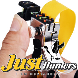 Slingshot of Resin Flat Rubber Band Hunting Shooting Catapult with Laser