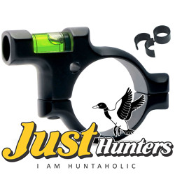 30mm / 1 inch Scope Leveler Bubble Level Aluminum Black