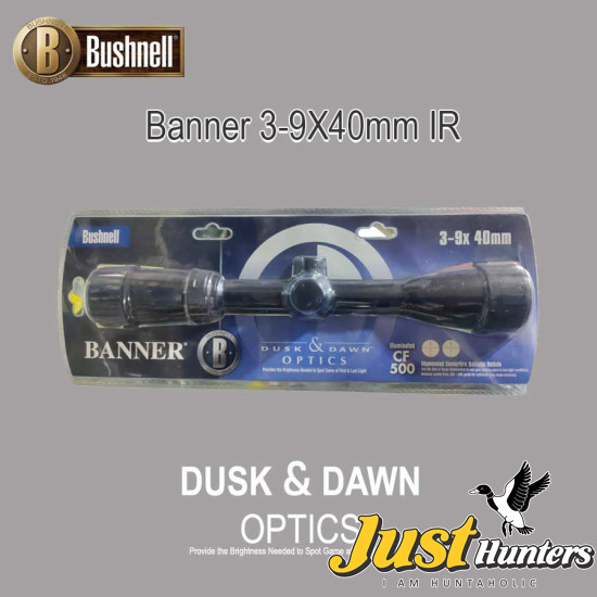 Bushnell Banner 3-9X40mm IR Dusk and Dawn Optics