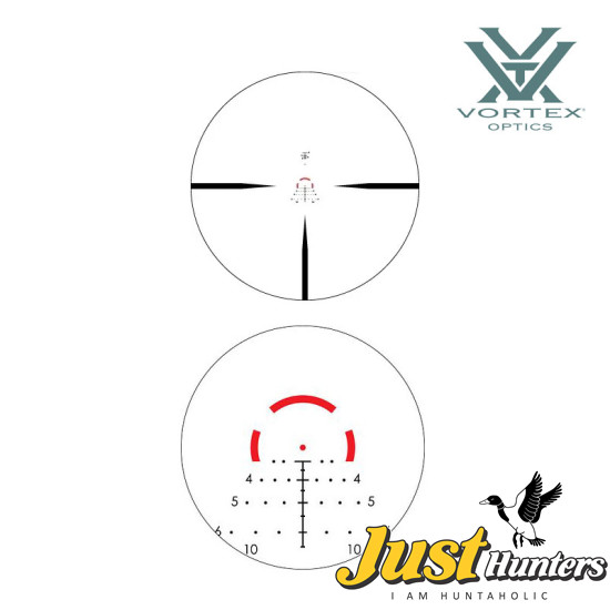 Vortex Optics STRIKE EAGLE® 1-8X24 AR-BDC3 (MOA) Reticle | 30 mm Tube