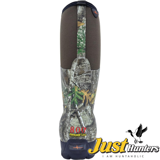 Habit Outdoor Realtree Men’s 800gram Insulated 15" Waterproof Rubber Boots