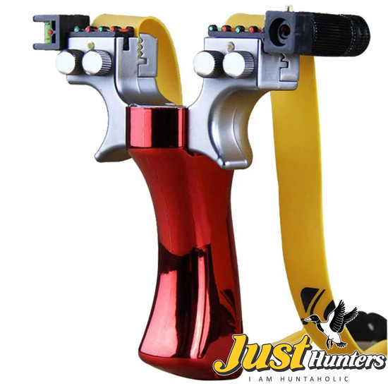 Double Spiral Four Color Fast Compression Slingshot