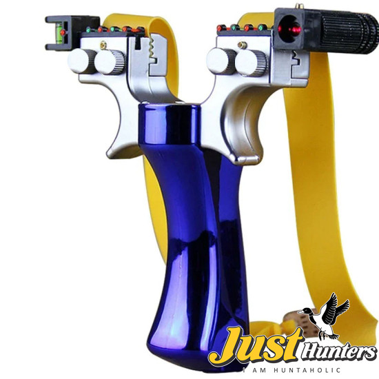 Double Spiral Four Color Fast Compression Slingshot