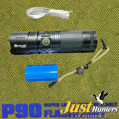 Ruilang Flashlight P90 1KM Range - Hunting, Shooting, Airguns, Scopes ...