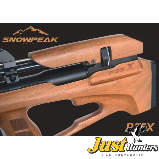 Snowpeak P35X Wood Air Rifle .22 Cal. with Power Plenum