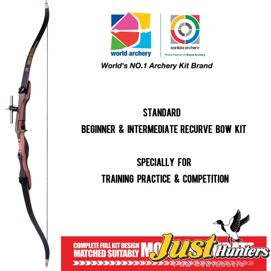 Sanlida Archery Noble Beginner & Intermediate Recurve Bow Kit International Version Sanlida Archery Noble Beginner & Intermediate Recurve Bow Kit International Version