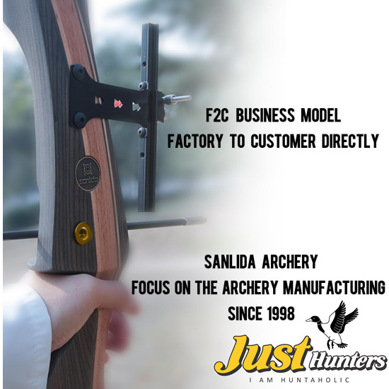 Sanlida Archery Noble Beginner & Intermediate Recurve Bow Kit International Version Sanlida Archery Noble Beginner & Intermediate Recurve Bow Kit International Version