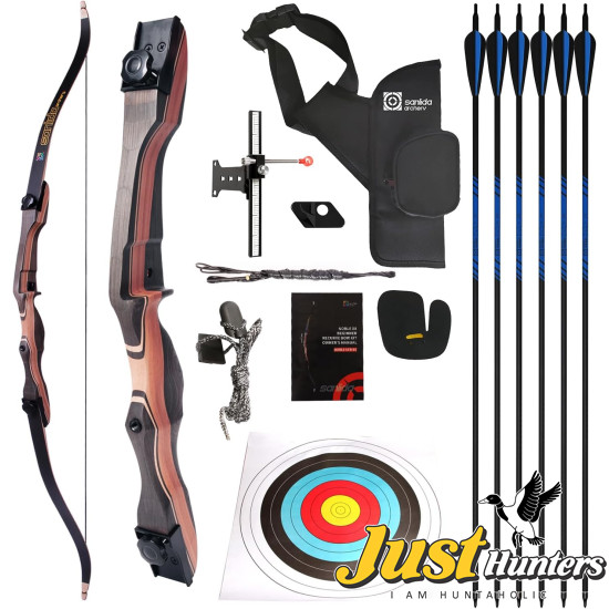 Sanlida Archery Noble Beginner & Intermediate Recurve Bow Kit International Version