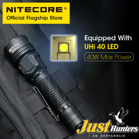 NITECORE MH25 Pro Flashlight USB-C Rechargeable