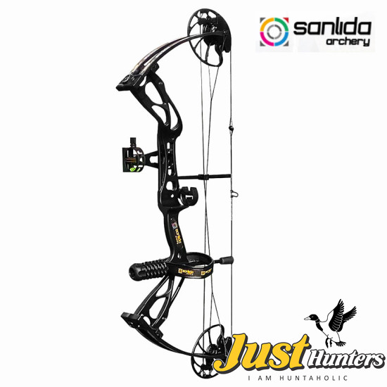 Sanlida Archery Dragon X8 60lbs Black Basic Kit