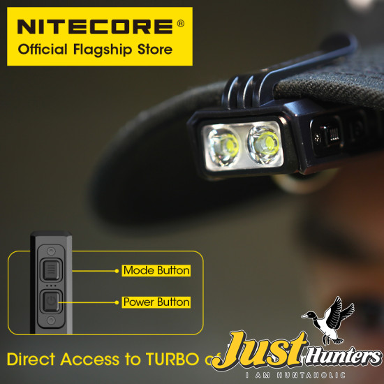 NITECORE TIP2 Flashlight Mini Keychain Light Dual-Core Magnetic