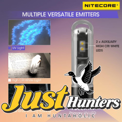 Nitecore TIKI UV 365nm Ultraviolet USB-C Rechargeable Keychain EDC Light