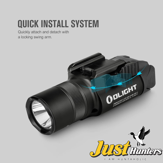 OLIGHT Baldr Pro R 1350 Lumens Magnetic USB Rechargeable Tactical Flashlight with Green Laser OLIGHT Baldr Pro R 1350 Lumens Magnetic USB Rechargeable Tactical Flashlight with Green Laser