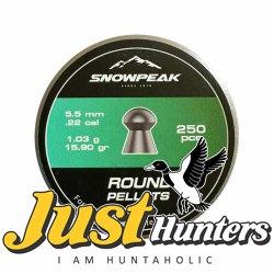 Snow Peak Round Pellets .22 Cal. 15.89 Gr