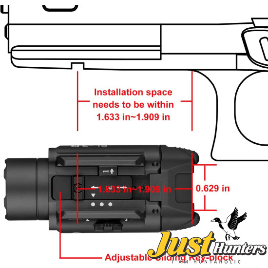 OLIGHT PL-3R Valkyrie Rechargeable Tactical Light, 1500 Lumens