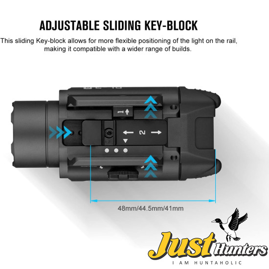 OLIGHT PL-3R Valkyrie Rechargeable Tactical Light, 1500 Lumens