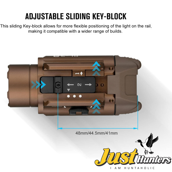 OLIGHT PL-3R Valkyrie Rechargeable Tactical Light, 1500 Lumens