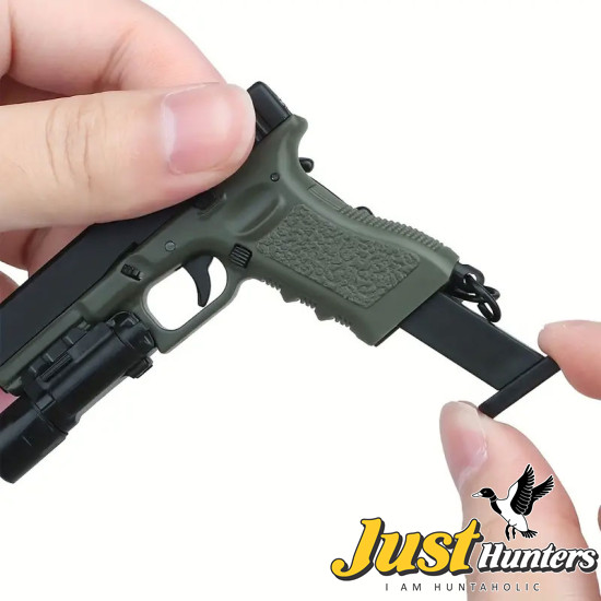 Tactical Glock 17 Pistol Keychain