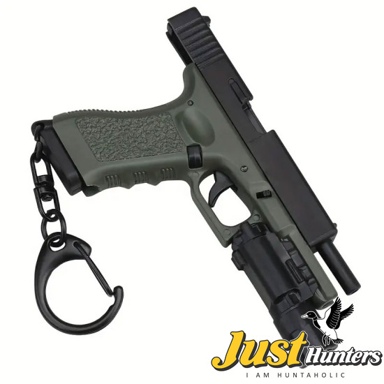 Tactical Glock 17 Pistol Keychain