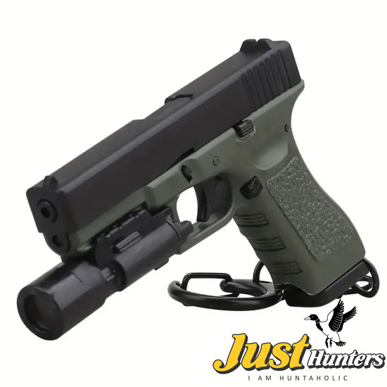 Tactical Glock 17 Pistol Keychain