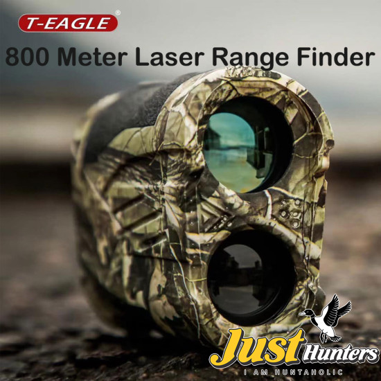 T Eagle Laser Rangefinder 800 Meter Camo With Angle Compensation