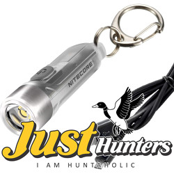 Nitecore Tiki Keychain Flashlight with UV High CRI Lights, 300 Lumens USB Rechargeable