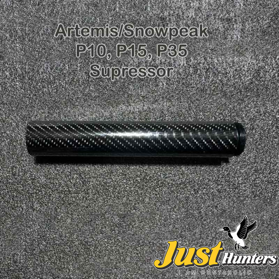 Artemis Snowpeak PCP Airguns Suppressor for P10, P15, P35