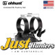 Ohhunt 1 inch Offset Flashlight Torch Mount Fit Both M-lok & Keymod Rails