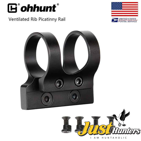 Ohhunt 1 inch Offset Flashlight Torch Mount Fit Both M-lok & Keymod Rails