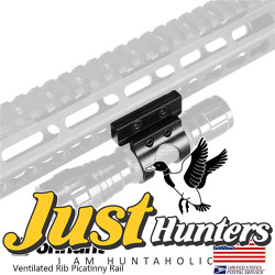 Ohhunt 1 inch Offset Flashlight Torch Mount Fit Both M-lok & Keymod Rails