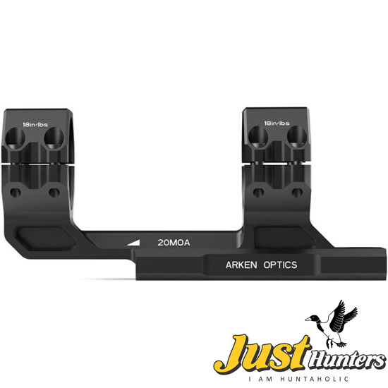 Arken Optics Rigid Precision Scope Mount 34mm 20 MOA Cantilever Riflescope Mounts for Precision Shooting