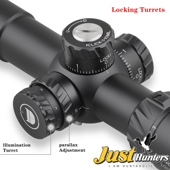 Discovery Optics HD 2-12X24 SFIR FFP Scope