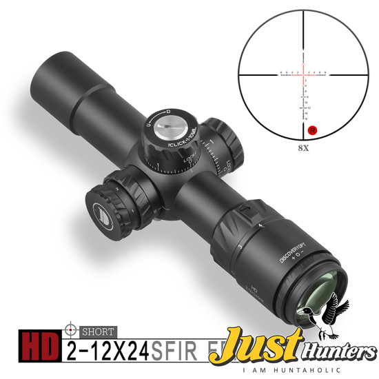 Discovery Optics HD 2-12X24 SFIR FFP Scope