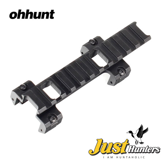 Ohhunt Low Profile Bidirectional MP5 Claw Optic Mount Picatinny Rail