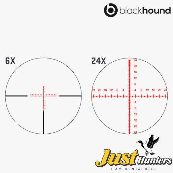 BLACKHOUND GENESIS 6-24X50 FFP MOA SCOPE