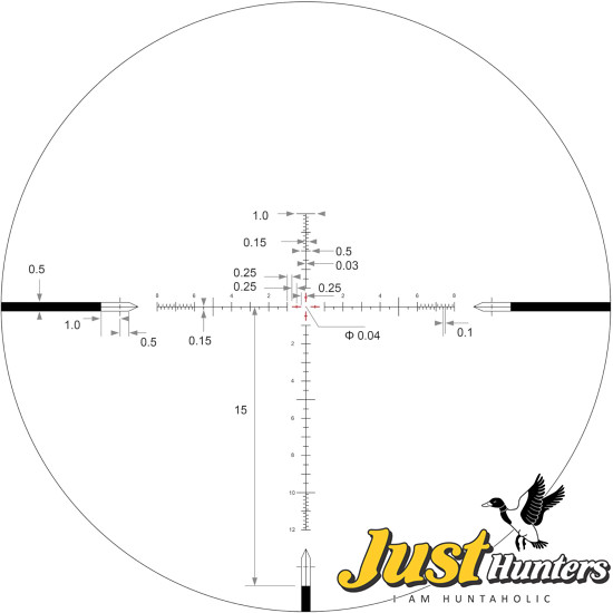 Arken Optics EPL4 6-24X50 FFP Illuminated Reticle with Zero Stop 30mm Tube Price in Pakistan