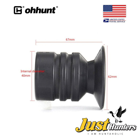 Ohhunt Tactical Night Vision Gated Eyecup w/Shutter Rubber Scalability Eyeshade
