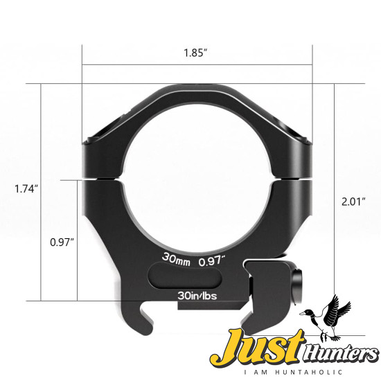 Arken Optics Halo Scope Rings Precision 30mm Picatinny Riflescope Mounts Arken Optics Halo Scope Rings Precision 30mm Picatinny Riflescope Mounts