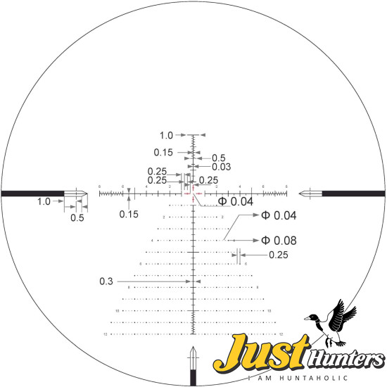 Arken Optics EP5 5-25X56 Rifle Scope FFP VPR MOA Illuminated Reticle with Zero Stop 34mm Tube Arken Optics EP5 5-25X56 Rifle Scope FFP VPR MOA Illuminated Reticle with Zero Stop 34mm Tube
