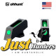 ohhunt® Green Red Fiber Optic Sight Front & Rear Sights for Glock Pistols