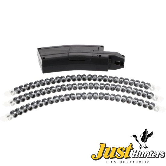 Sig Sauer 30-Round Pellet Magazine with 3 Extra Pellet Belts Compatible with Sig Sauet MCX & Sig MPX CO2 Airguns .177 Cal Sig Sauer 30-Round Pellet Magazine with 3 Extra Pellet Belts Compatible with Sig Sauet MCX & Sig MPX CO2 Airguns .177 Cal