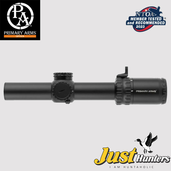 Primary Arms SLx 1-6x24mm SFP Rifle Scope Gen IV - Illuminated ACSS Nova Fiber Wire Reticle - Red Dot Bright™