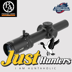 Primary Arms SLx 1-6x24mm SFP Rifle Scope Gen IV - Illuminated ACSS Nova Fiber Wire Reticle - Red Dot Bright™