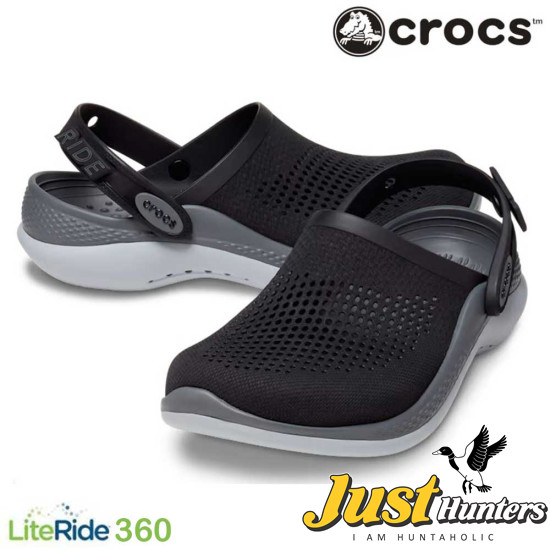 Crocs LiteRide 360 Clogs Black / Slate Grey