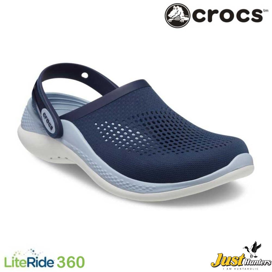 Crocs LiteRide 360 Clogs Navy Blue / Grey Blue Online Best Price in ...