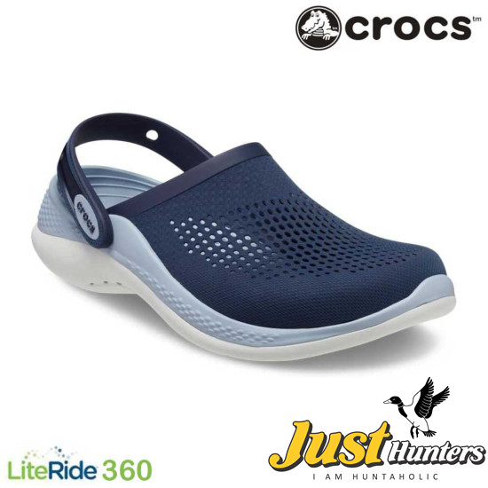 Crocs LiteRide 360 Clogs Navy Blue Grey Blue Online Best Price in Pakistan