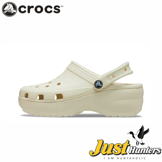 Women's Crocs Classic Platform Clog Bone online best price in Pakistan