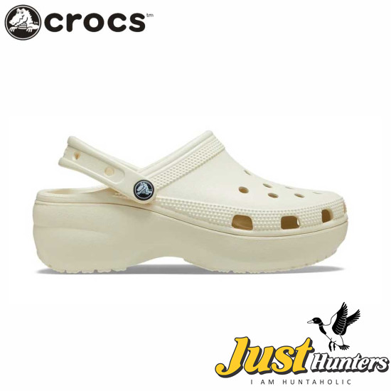 Women's Crocs Classic Platform Clog Bone online best price in Pakistan